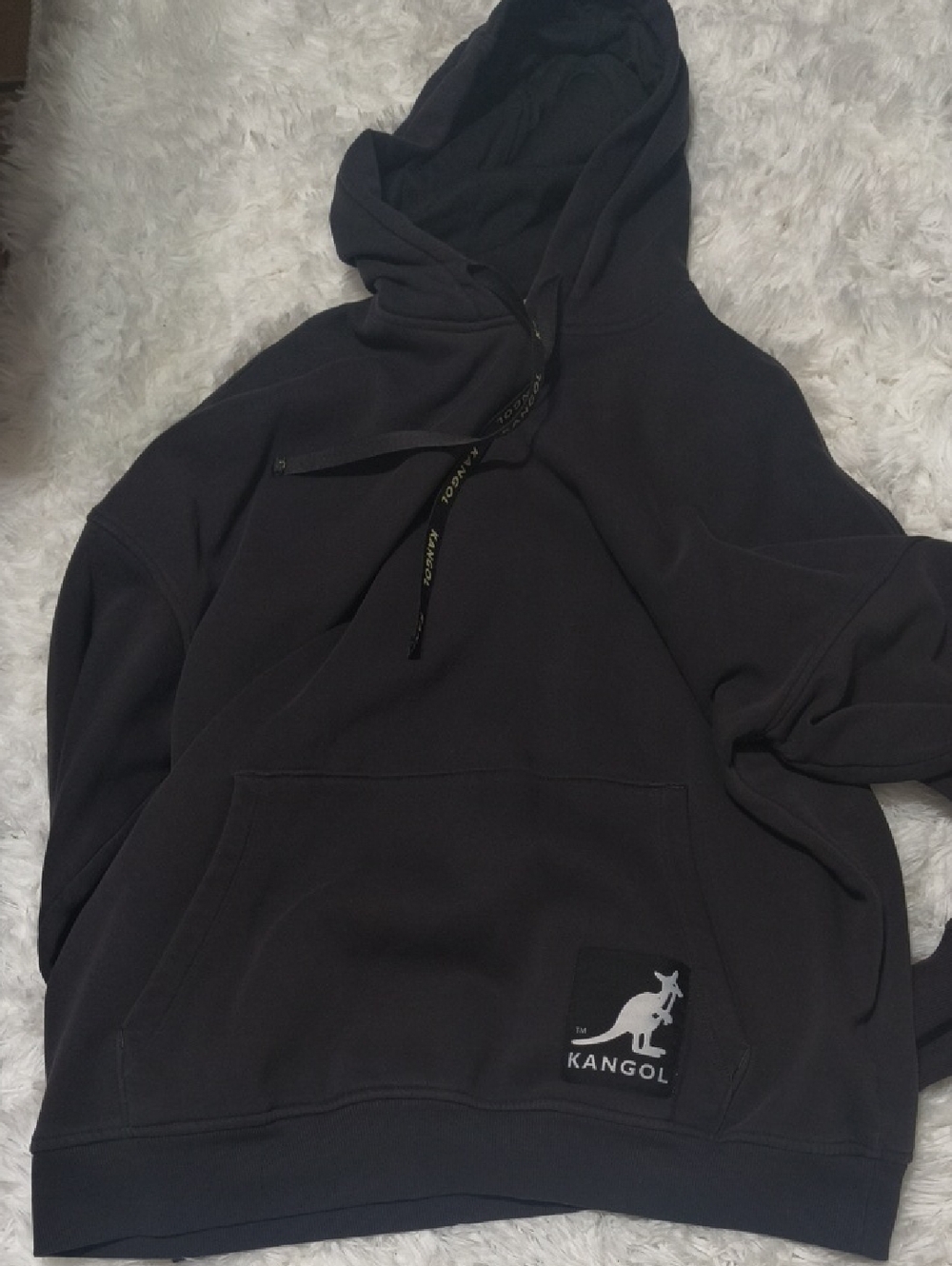 Kangol X H&M Gray Hoodie Small
